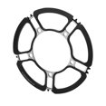 thumbnail image 1 of Plato único para bicicleta, Lp Litepro, juego de bielas para bicicleta de cinco orificios, juego de bielas de pétalos de cinco orificios, calidad superior, 1 of 12