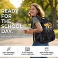 thumbnail image 2 of Kuiaobaty Cool Truck Print Backpack Set of 3 Kids Boys Backpack and Lunch Bag Set with Pencil Case Large Capacity Bookbags with Lunch Box with Bottle Holder for School Camping, 2 of 7