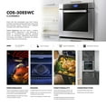thumbnail image 4 of 30 in. Haven Collection 5 cu. ft. Electric Wall Oven in Stainless Steel, 4 of 14