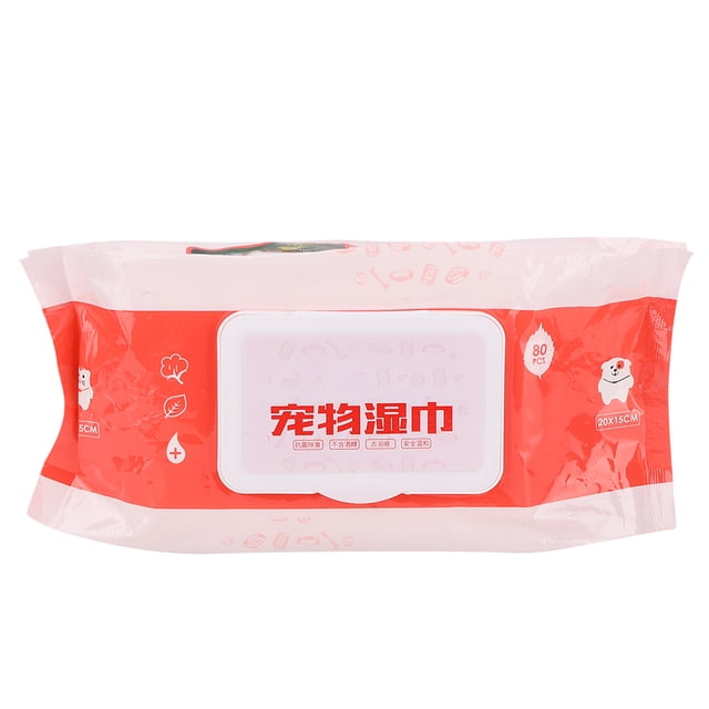 Toallitas De Limpieza Para Mascotas, Toallitas De Aseo, Toallitas De Desodorización Para Mascotas, Para Mascotas ANGGREK Cleaning Ear Pet Wipes
