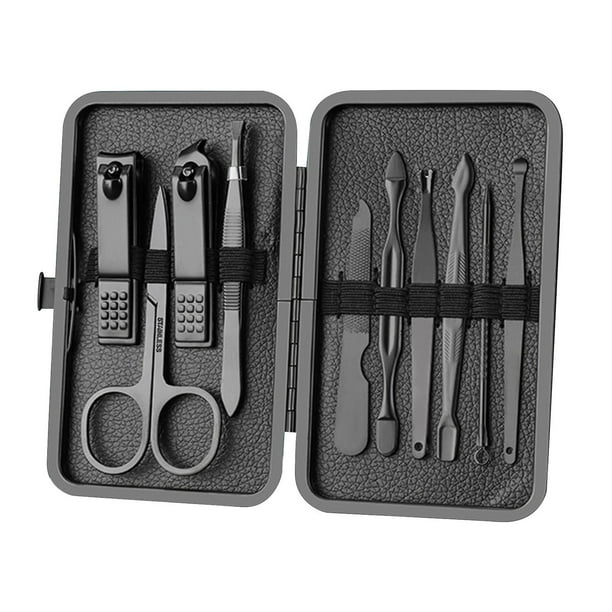 7/10/12/16/18 Piece Nail Clippers Set Multipurpose Eyebrow Clippers for Pedicure Manicure
