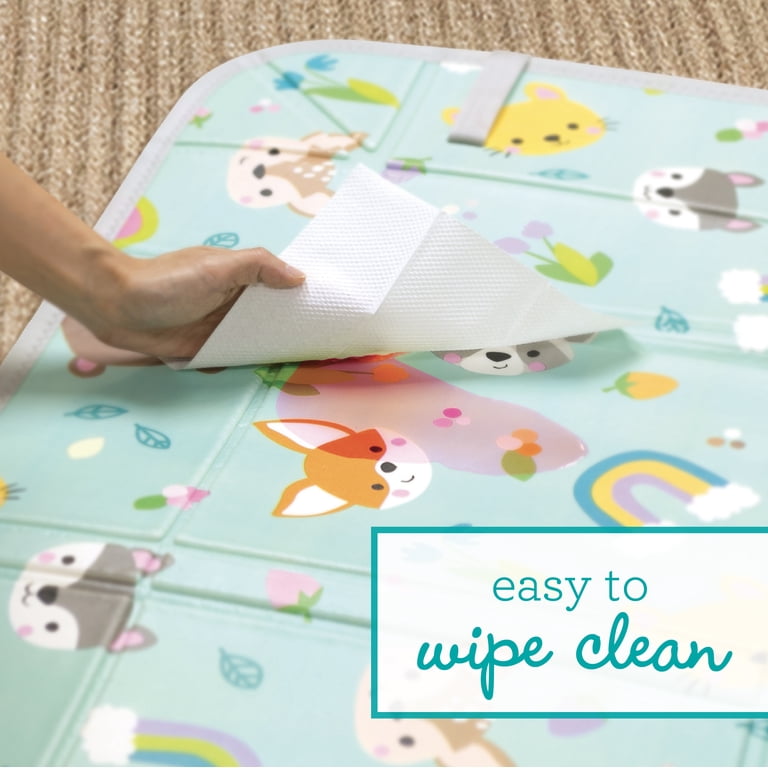 Infantino Foldable Soft Foam Mat, Extra Large with Pop-Up Sides photo 5