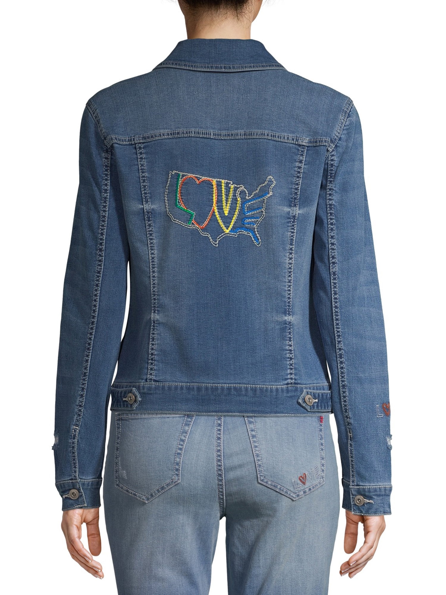 ellen degeneres jean jacket walmart