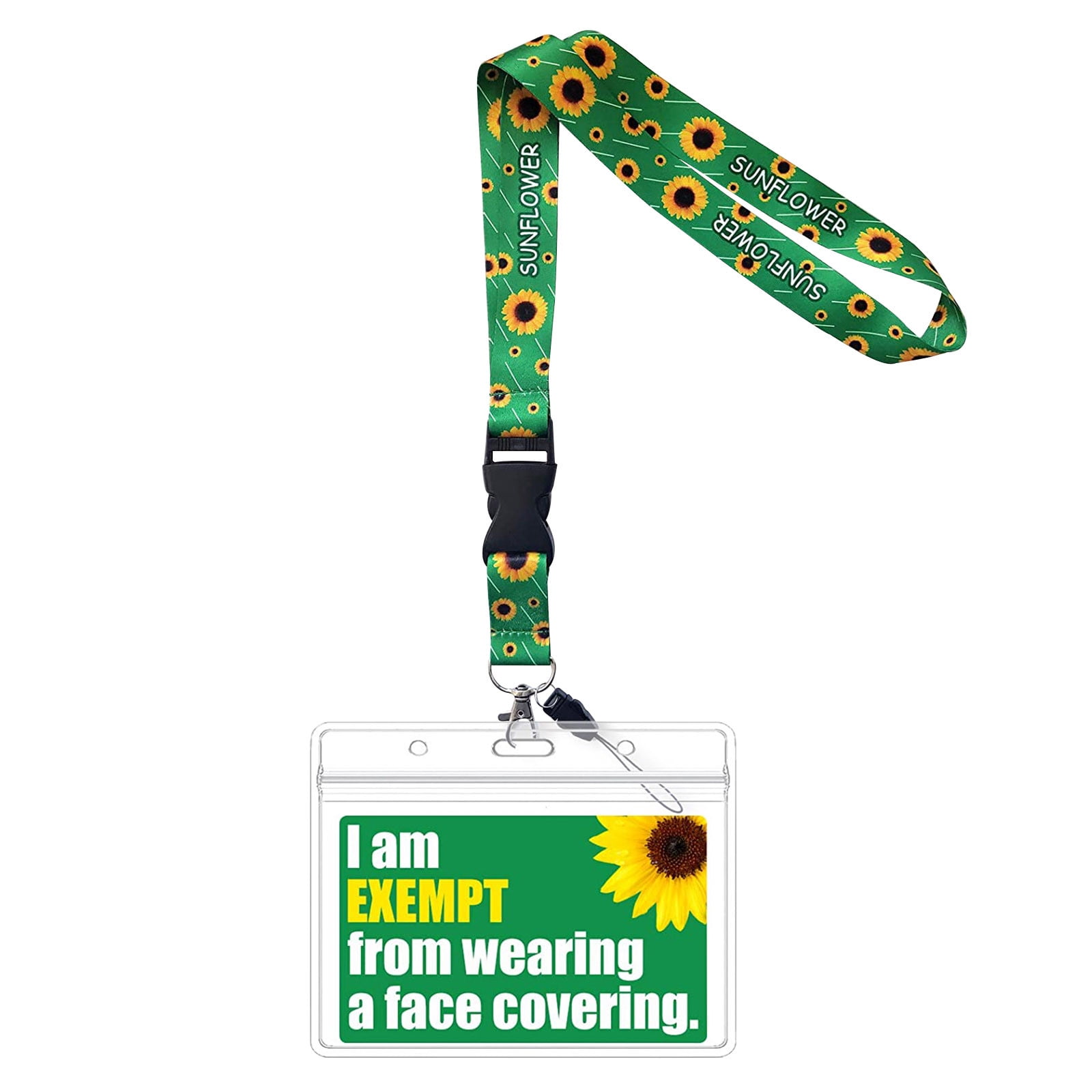 Sunflower Lanyard Id Card