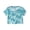 Blue - surf, variant on Aeropostale Womens Stripe Cropped Pocket Graphic T-Shirt, Blue, Juniors, Large