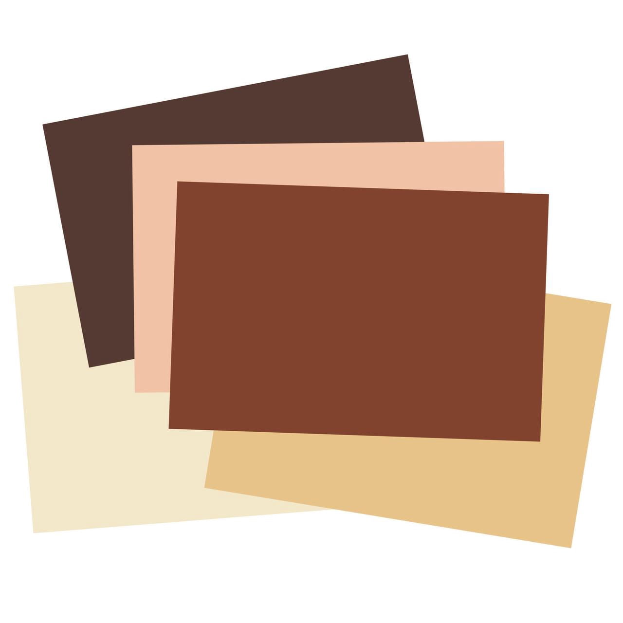 Tru-Ray Shades of Me Construction Paper, Heavyweight, 5 Assorted Skin Tone Colors, 12" x 18", 50 Sheets Per Pack, 2 Packs