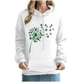 thumbnail image 4 of Ltctricy Women's St. Patrick's Day Sweatshirts Casual Long Sleeve Drawstring Printed Hoodies Graphic Pullover Tops, 4 of 4