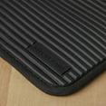 thumbnail image 2 of KITCHENAID Ribbed Soft Silicone Pot Holder 2-Pack Set, Matte Black, 7"x9", 2 of 5
