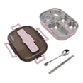 thumbnail image 1 of Bento Box, Caja De Almuerzo De Acero Inoxidable, Caja Fuerte Portátil Para Microondas Para El Trabajo, 1 of 8