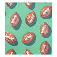 thumbnail image 6 of Yayeee Magnetic Dishwasher Cover for The Front Decoration Home Kitchen Machine Sticker Protector, Brown American Footballs, 6 of 6