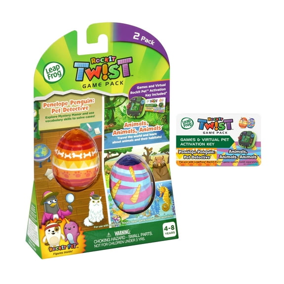 LeapFrog RockIt Twist Penelope Penguin and Animals Animals Animals Games