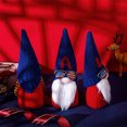 thumbnail image 1 of Muñecas Del Día De La Independencia Del 4 De Julio 3 uds día americano muñeca Gnomo día de la independencia muñecas para adornos de figuritas de mesa, 1 of 8