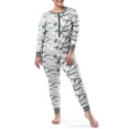 thumbnail image 2 of Fruit of the Loom Women's and Women's Plus Long Underwear Waffle Thermal Union Suit, 2 of 14