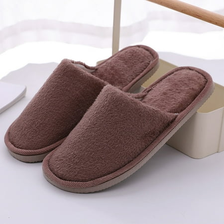 

Cuhas Wide Sandals for Women SlippersShoes for Unisex Women Winter Slippers Chuzzle Cotton Warm Home Slippers