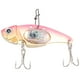 thumbnail image 1 of Señuelo duro de metal con luz LED subacuática, pesca de peces 3D, cebo Artificial, anzuelo triple (rosa), 1 of 8
