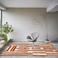 thumbnail image 2 of Teppich Homes Geometric Luxury Under Your Feet Contemporary Tufted Off-White Geometric Area Rug, 7 x 10, Fade Resistant, 2 of 10