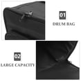 thumbnail image 2 of Shisuyan 1pc Waterproof Drum Backpack Multifunctional Music Instrument Bag (Black), 2 of 8