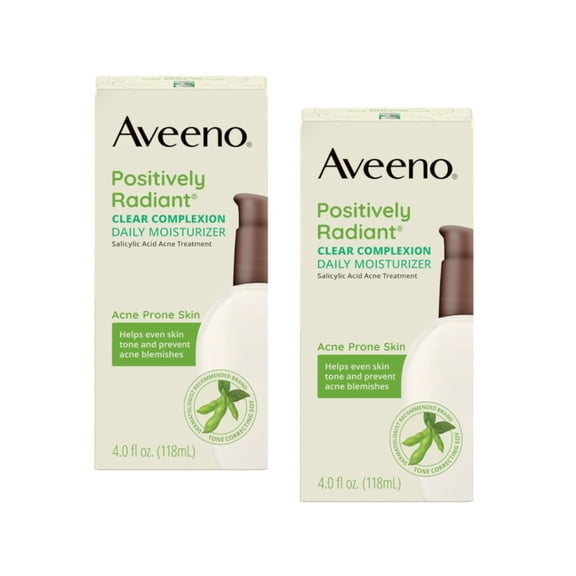 AVEENO Active Naturals Clear Complexion Daily Moisturizer 4 oz (Pack of 2)