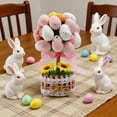 thumbnail image 2 of zhangmingg Easter Egg Tree Desktop Ornament Decorative Centerpiece for Festive Display, 2 of 6