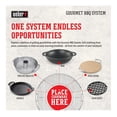 thumbnail image 6 of Gourmet BBQ System Pizza Stone with Carry Rack,16.7" Long, 6 of 9