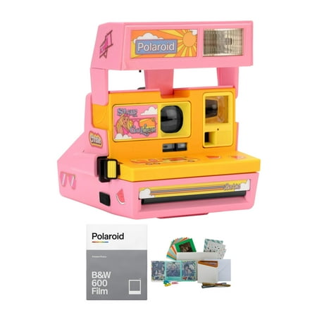 Image of Polaroid 600 Instant Film Camera (Malibu Barbie) with Instant Film and Film Kit