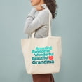 thumbnail image 3 of CafePress - Amazing Awesome Wonderful Beautiful Grand Tote Bag - Unisex Canvas Tote Bag, Beige, 1-Piece, 3 of 7