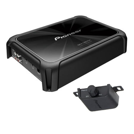 Pioneer GM-D9701 2400W Max 1-Channel GM Digital Champion Series Class-D Monoblock Car Audio Stereo Amplifier w/Wired Bass Boost Remote and Free Alphasonik Erabuds