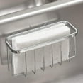 thumbnail image 4 of NETSENG 1pc Modern Sponge Holder & Kitchen Organizer,Kitchen Sink Suction Holder, 4 of 5