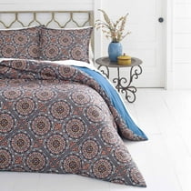 Azalea Skye Sitka Suzani Dark Red Duvet Cover Set Twin Walmart Com