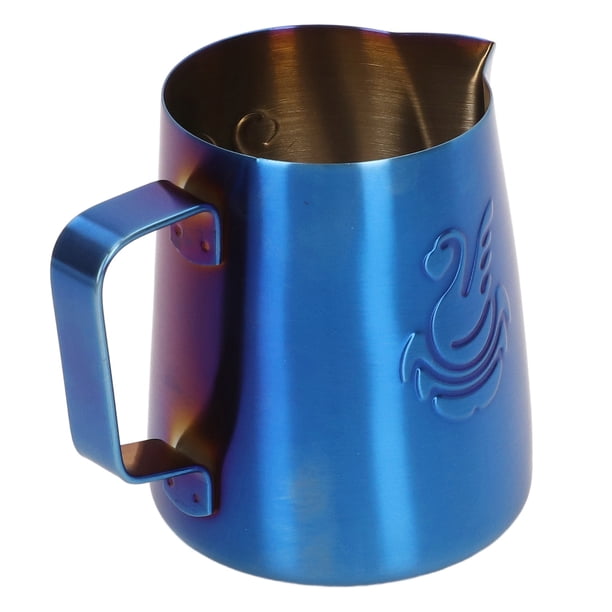 Jarra para Espumar Taza para Espumar Café Taza para Espumar Leche Jarra para Espumar Leche 380ml Acero Inoxidable de Grado Alimenticio Caño de águila Taza para Espumar Leche ANGGREK Otros