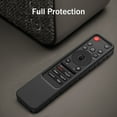 thumbnail image 3 of Fintie Silicone Case for LG MR25GA Remote Control, Lightweight Anti Slip Shockproof Protective Cover for LG OLED Smart TV C5 B5 G5 M5 Series Magic Remote 2025, Black, 3 of 8