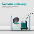 thumbnail image 4 of Bomba de agua sumergible, bomba de agua multifuncional de circulación ultra silenciosa con mango para estanque, fuente de pecera (40W), 4 of 5