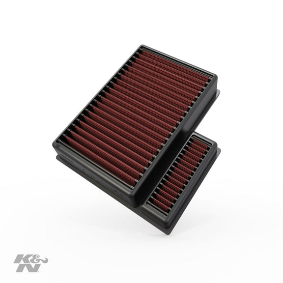 K&N Engine Air Filter: High Performance, Premium, Washable, Replacement Filter: 2015-2019 Ford Transit (150, 250, 350), 33-5024