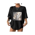 thumbnail image 4 of Uilita 2026 Camisetas de Hombre - Camisetas de Manga Corta con Cuello Redondo for Mujer Hombre, Mezcla de algodón de 180 g, Liso Oro Laminado, 4 of 8