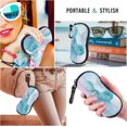 thumbnail image 3 of SHIQI-Ruhuayoupin Glass Case Soft Eyeglass Case Neoprene Eye Glass Cases For Womens Ultra Light Sunglasses Case, 3 of 4