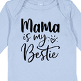 thumbnail image 4 of Inktastic Mama is My Bestie Boys or Girls Long Sleeve Baby Bodysuit, 4 of 5