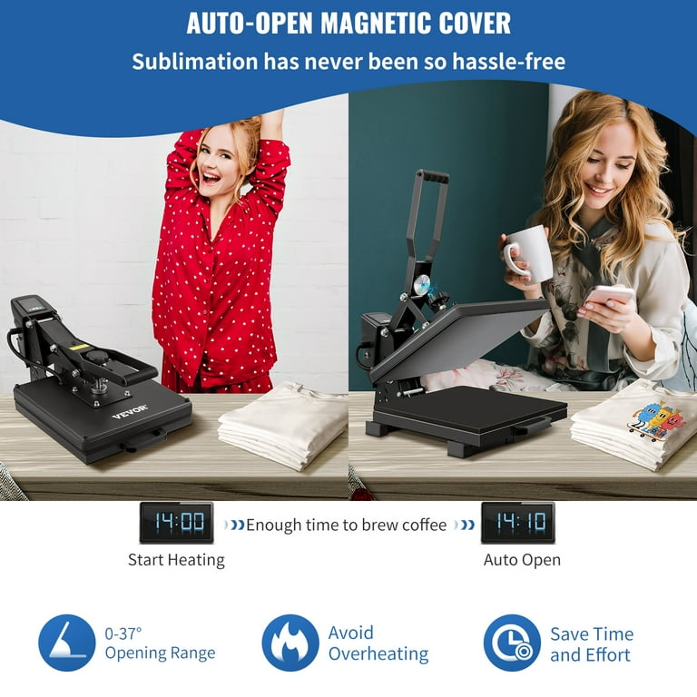 SAVE £££ with the Ultimate AUTO OPEN Heat Press Bundle 