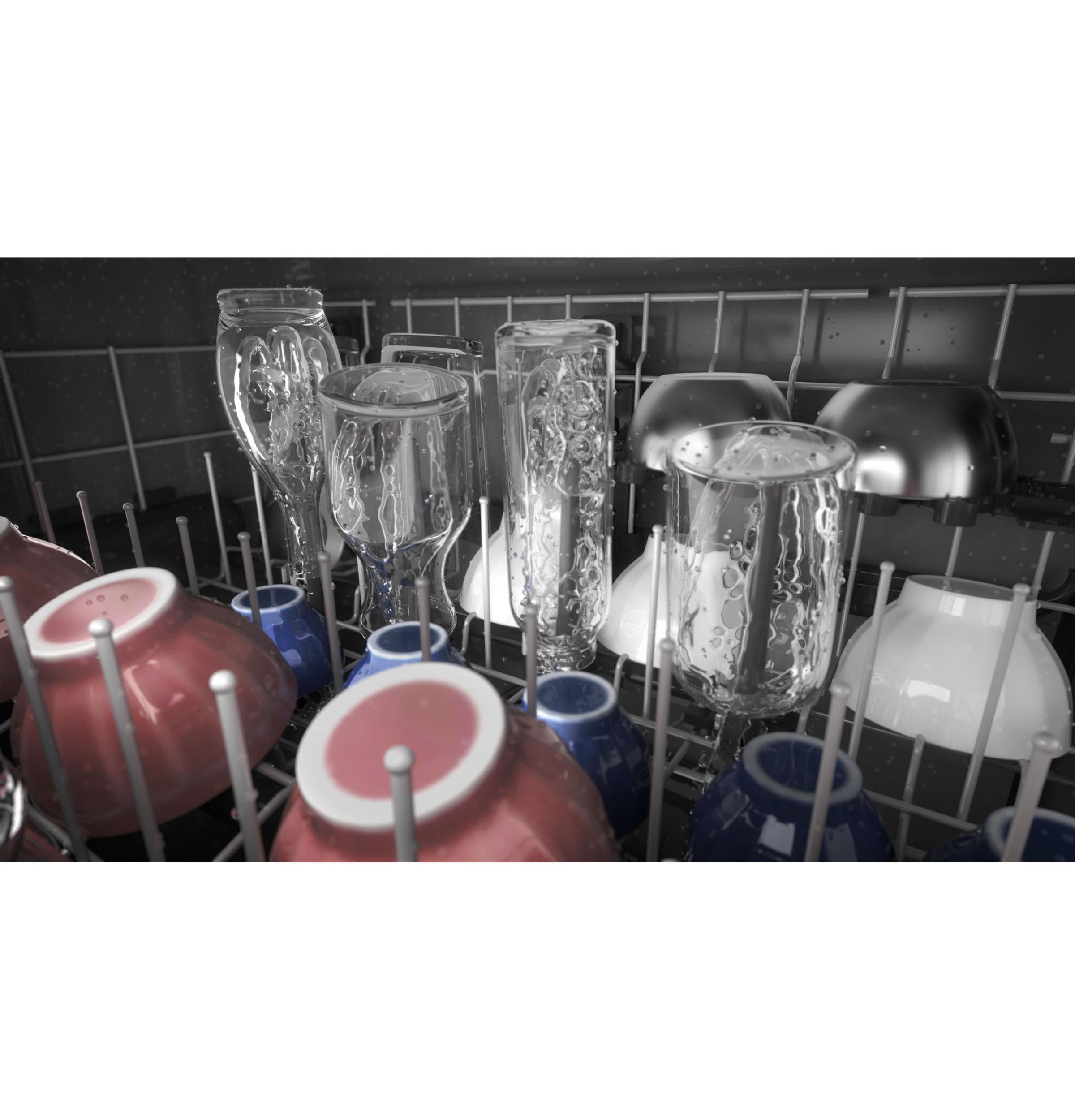 GE® Top Control with Plastic Interior Dishwasher with Sanitize Cycle & Dry Boost