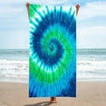 thumbnail image 2 of Binwennn Fall Bathroom Hand Towels Decorative Set Printed Hand Towels Microfiber Beach Towel Light Beach Pattern Bath Towel Sand Proof Beach Blanket Travel Multipurpose Towel 75 X 150, 2 of 3