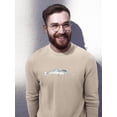 thumbnail image 2 of Cetacea Narwhal Sweatshirt Men -June Erica Vess Designs, Male 3X-Large, 2 of 4