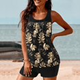 thumbnail image 6 of Tankini Swimsuits for Women with Shorts Athletic Two Piece Bathing Suits Racerback Tank Tops Swimwear, 6 of 6