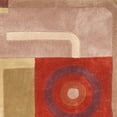 thumbnail image 5 of Contemporary Rug - Rodeo Drive Wool Pile -Khaki/Rust-Color:Khaki/Rust,Design:Contemporary,Shape:Medium Rectangle,Size:9'L x 6'W, 5 of 6