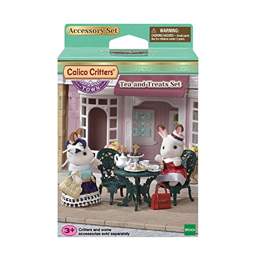 Calico Critters Town Ensemble de Thé et de Friandises