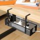 thumbnail image 3 of Under Desk Cable Management Desk Cord Organizer Under Desk Tray Metal Under Desk Wire Storage For Home Office, 3 of 3