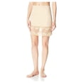 thumbnail image 6 of Women's Vanity Fair 1174118 Lace Trim 18 Inch Half Slip (Damask Neutral L), 6 of 8