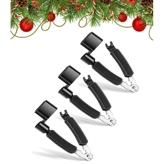 Guitar String Winder Guitar String Cutter and Bridge Pin Puller, 3 in 1 Guitar Tool Guitar Accessories, Guitar Repair Tool Functional 3 in 1 3PC