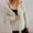 Khaki, variant on Axiiglly Cardigan Sweaters for Women Open Front Chunky Cardigans Casual Loose Fit Crochet Knit Hooded Sweaters Zip Long Sleeve Sweatshirt Coat Versatile Solid Color Fall Outfits
