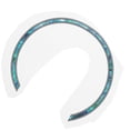 thumbnail image 3 of Shisuyan Guitar Sound Hole Decal Self-Adhesive Rosette Inlaid Sound Hole Ring Sticker Decoration For Classical Guitar Ukulele Flower Decoration Sky-Blue, 3 of 9