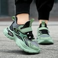 thumbnail image 7 of Zshosam Walking Shoes for Babies Boys Shoes Kids Athletic Running Sneakers for Little Big Kid Size 3.5,(Green Big Kids 3.5), 7 of 7