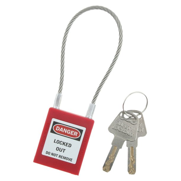Engineering Safety Padlock Rope Long Beam Lockout Tag Out Isolation